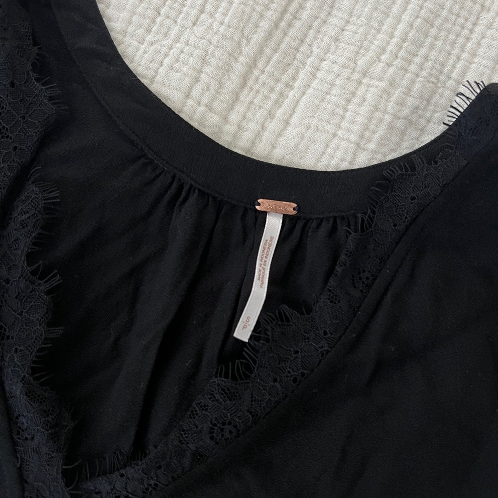 Free People Lace Cap Sleeve Tank - Picture 7 of 10